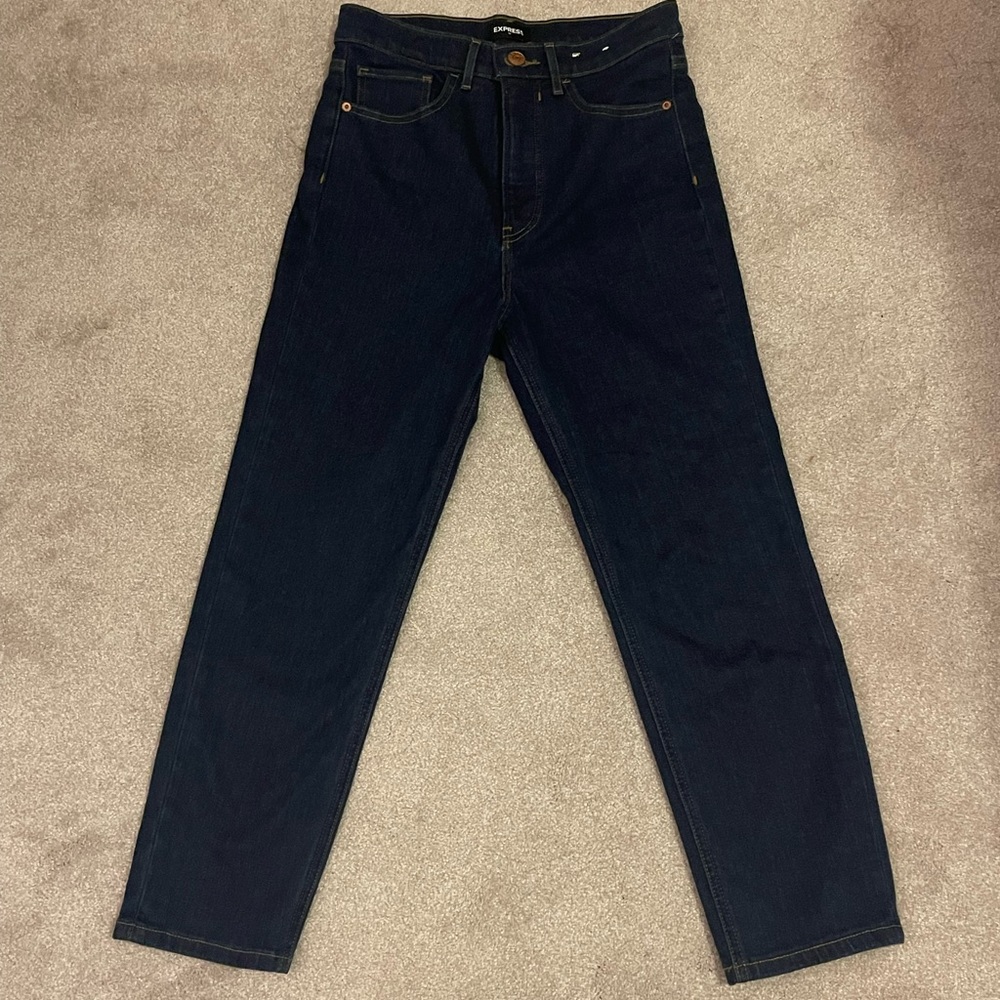 Super Comfy High Rise Mom Jeans